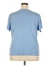Fashion Bug Blue Short Sleeve Top Size 26 - 28 - photo 2