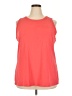Lane Bryant Orange Sleeveless Top Size 26 - 28 Plus - photo 1