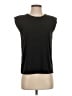 Shein Black Sleeveless T-Shirt Size S - photo 1
