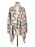 Valia 100% Polyester Gray Cardigan Size L - photo 1