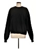 Good American 100% Cotton Solid Black Sweatshirt Size Lg (3) - photo 1