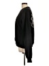 Good American 100% Cotton Solid Black Sweatshirt Size Lg (3) - photo 5
