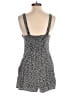 American Eagle Outfitters 100% Viscose Floral Black Gray Romper Size S - photo 2