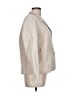 Eileen Fisher Solid Ivory Blazer Size L - photo 4