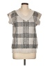 Shein Houndstooth Gray Sweater Vest Size L - photo 1