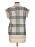 Shein Houndstooth Gray Sweater Vest Size L - photo 2