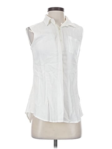 Style Envy Sleeveless Button-Down Shirt (view 1)