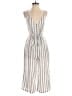 American Eagle Outfitters 100% Viscose Stripes Ivory Jumpsuit Size S - photo 1