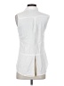Style Envy 100% Rayon White Sleeveless Button-Down Shirt Size S - photo 2