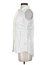 Style Envy 100% Rayon White Sleeveless Button-Down Shirt Size S - photo 5