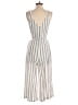American Eagle Outfitters 100% Viscose Stripes Ivory Jumpsuit Size S - photo 2