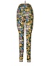 American Apparel Floral Yellow Leggings Size M - photo 1