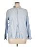 Gap 100% Cotton Blue Long Sleeve Button-Down Shirt Size XL - photo 1