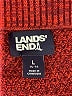 Lands' End 100% Cotton Red Pullover Sweater Size L - photo 7