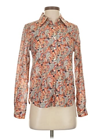Birds of Paradis by Trovata Long Sleeve Blouse (view 1)
