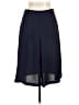 Zara Basic 100% Polyester Solid Blue Formal Skirt Size L - photo 1