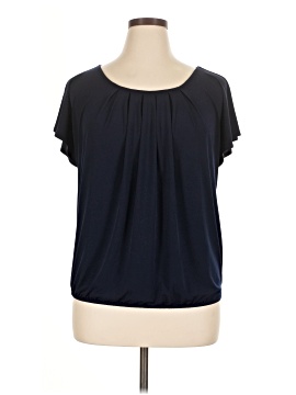 New York & Company Short Sleeve Blouse (view 1)
