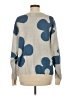 Assorted Brands Print Blue Pullover Sweater Size M - photo 2