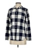 J.Crew Checkered-gingham Blue Long Sleeve Button-Down Shirt Size 2 - photo 1