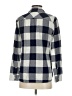 J.Crew Checkered-gingham Blue Long Sleeve Button-Down Shirt Size 2 - photo 2