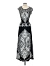 Funky People 100% Elastane Paisley Black Cocktail Dress Size S - photo 2