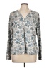 Berkshire Blue Long Sleeve Blouse Size L - photo 1
