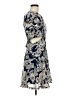 Bardot 100% Polyester Floral Blue Cocktail Dress Size 8 - photo 4