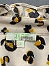 Jade Animal Print Silver 3/4 Sleeve Blouse Size S - photo 7