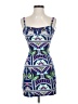 Mara Hoffman Graphic Blue Cocktail Dress Size XS - photo 1