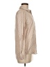 Uniqlo 100% Rayon Polka Dots Tan Long Sleeve Blouse Size M - photo 4