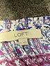 Ann Taylor LOFT 100% Polyester Blue Sleeveless Blouse Size M - photo 7
