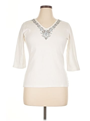 CHRISTINE ALEXANDER 3/4 Sleeve Top (view 1)