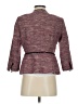 Nicole Miller Tweed Burgundy Jacket Size 2 - photo 2