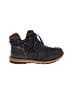 Born 100% Leather Black Blue Ankle Boots Size 7 - photo 1