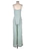 Shein 100% Polyester Solid Green Jumpsuit Size 6 - photo 2