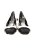 Karl Lagerfeld Paris Metallic Silver Flats Size 6 - photo 2