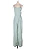 Shein 100% Polyester Solid Green Jumpsuit Size 6 - photo 1