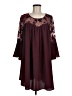 Umgee Burgundy 3/4 Sleeve Blouse Size M - photo 1