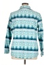 Croft & Barrow 100% Polyester Teal Pullover Sweater Size XL - photo 2