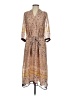 Ann Taylor Paisley Gold Casual Dress Size XS - photo 1