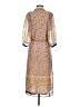 Ann Taylor Paisley Gold Casual Dress Size XS - photo 2