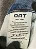 OAT Blue Denim Shorts Size 2 - photo 4
