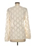 Kobi Halperin Ivory Long Sleeve Blouse Size M - photo 2