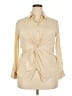 NA-KD 100% Recycled Polyester Ivory Long Sleeve Blouse Size EU 36 / US 6 - photo 1