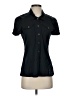 India Hicks Black Short Sleeve Blouse Size S - photo 1