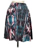 Neesha Print Teal Casual Skirt Size Med - Lg - photo 2