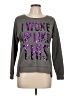 Juicy Couture Print Gray Sweatshirt Size L - photo 1