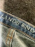 Lands' End Solid Blue Jeans Size 16 - photo 4