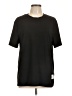 Something Bleu 100% Polyester Solid Black Short Sleeve T-Shirt Size L - photo 1