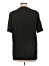 Something Bleu 100% Polyester Solid Black Short Sleeve T-Shirt Size L - photo 2